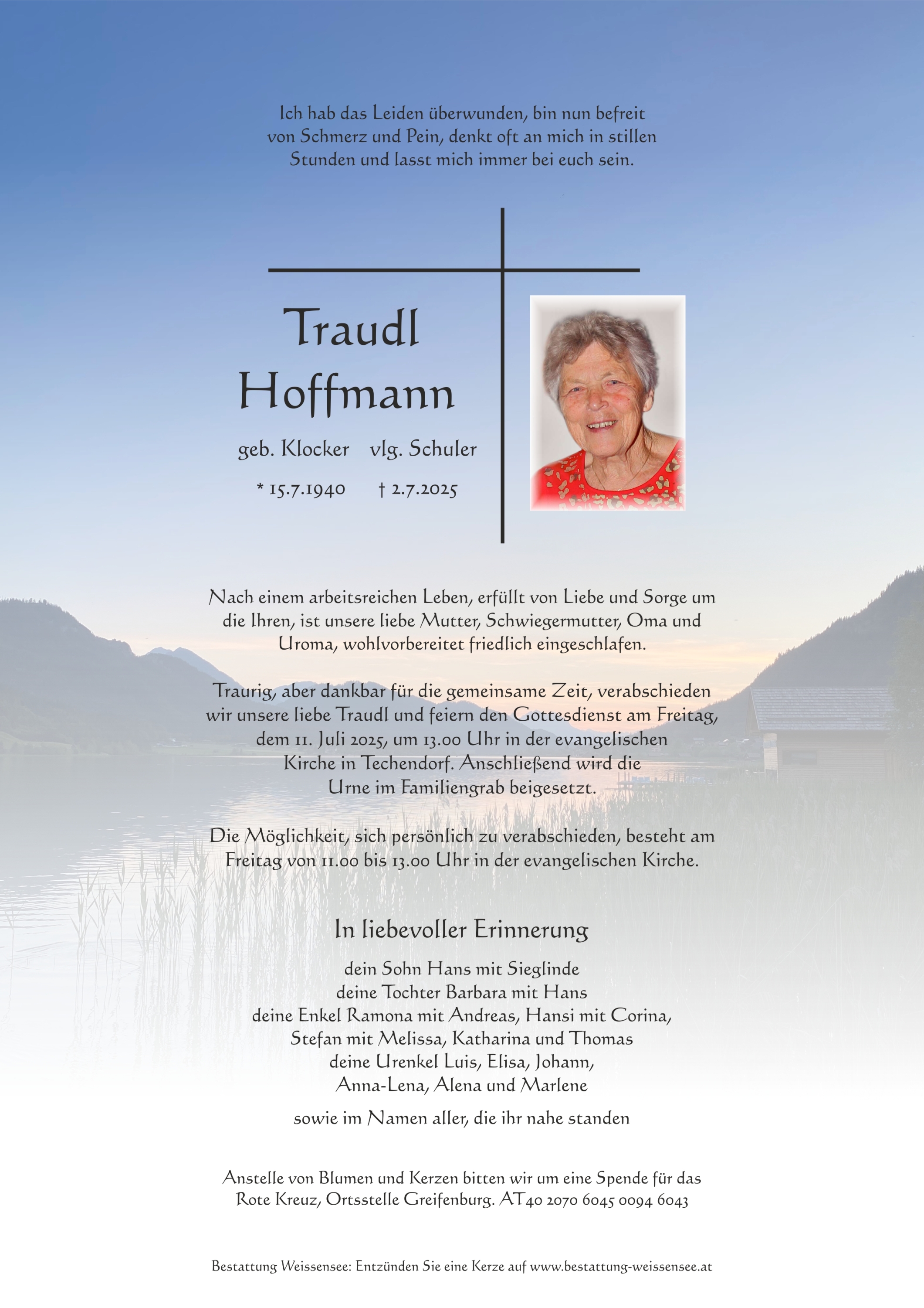 Traudl Hoffmann